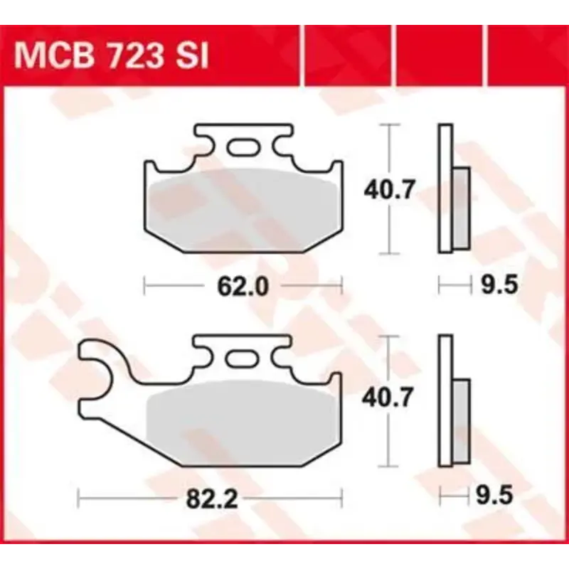 BRAKE PAD SI SINTER OFFROAD