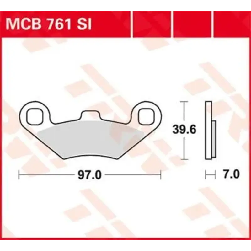 BRAKE PAD SI SINTER OFFROAD