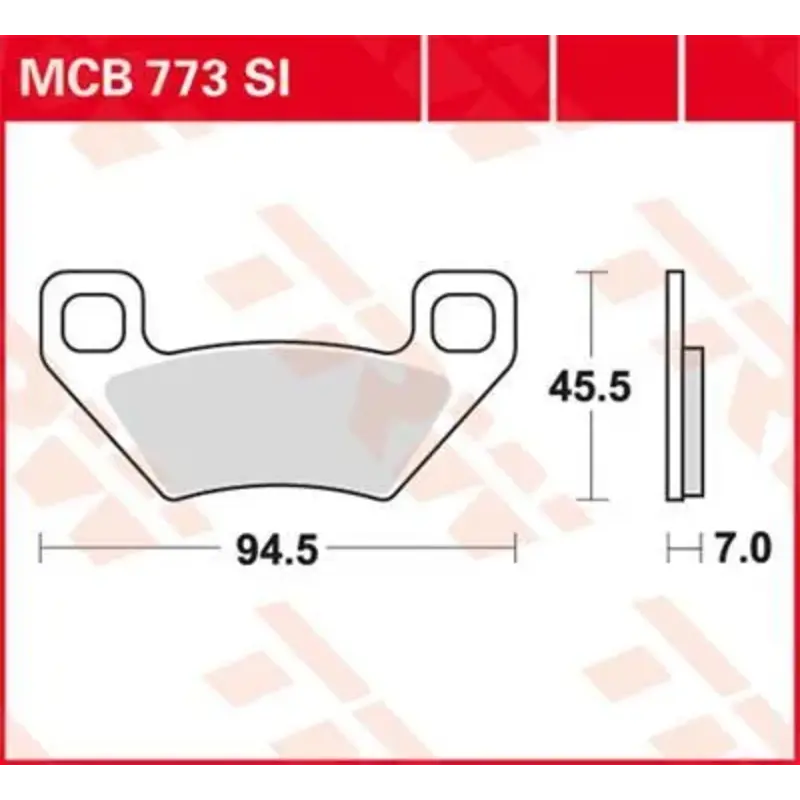 BRAKE PAD SI SINTER OFFROAD