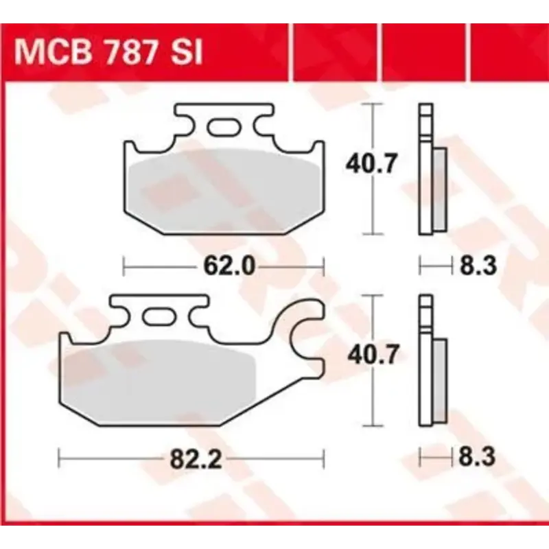 BRAKE PAD SI SINTER OFFROAD