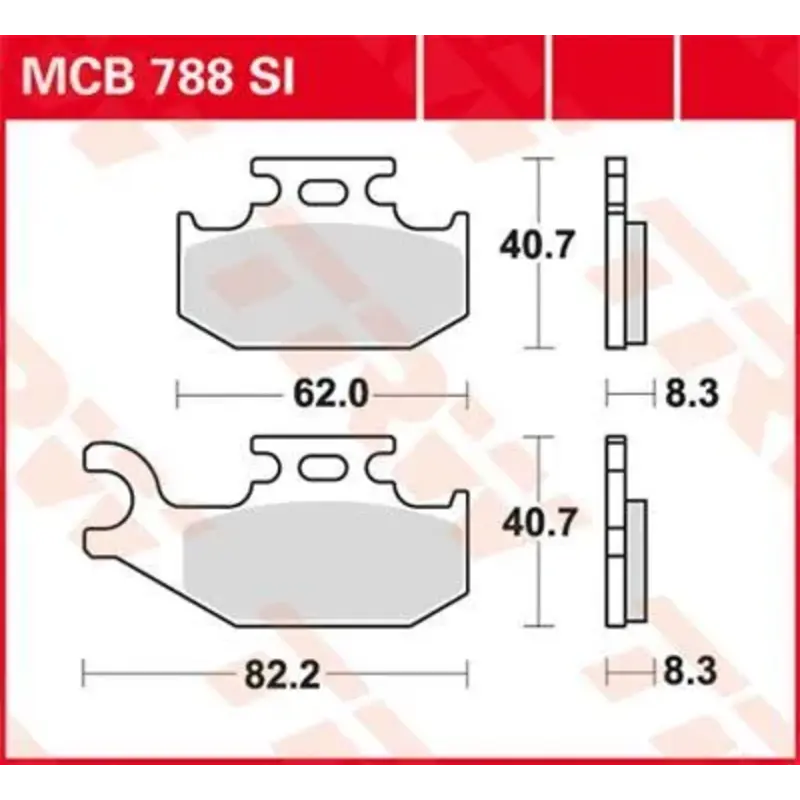 BRAKE PAD SI SINTER OFFROAD