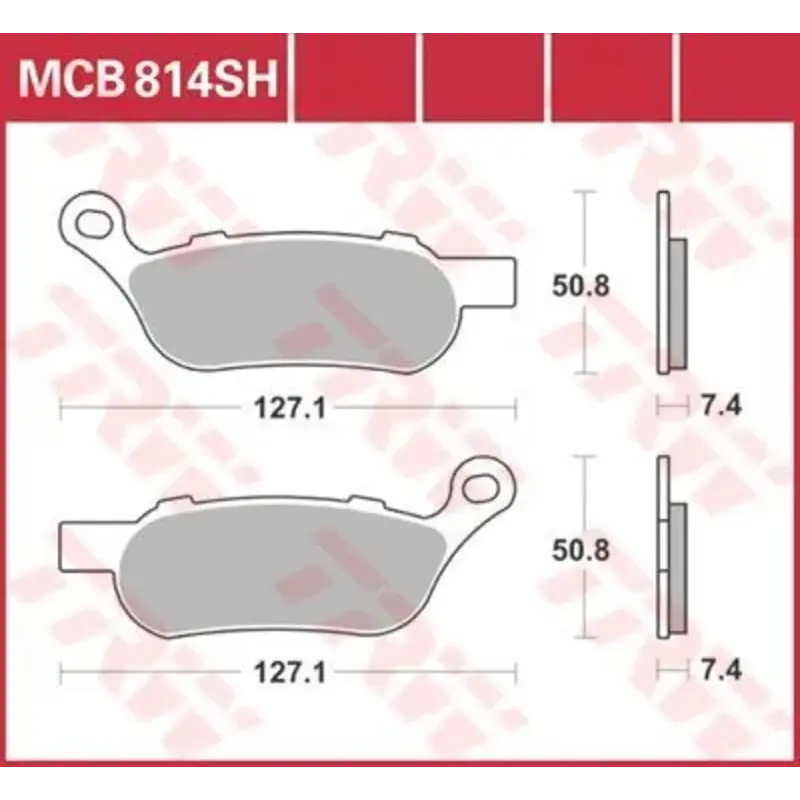 BRAKE PAD SH SINTER PERFORMANCE STREET & ROAD TRACKS