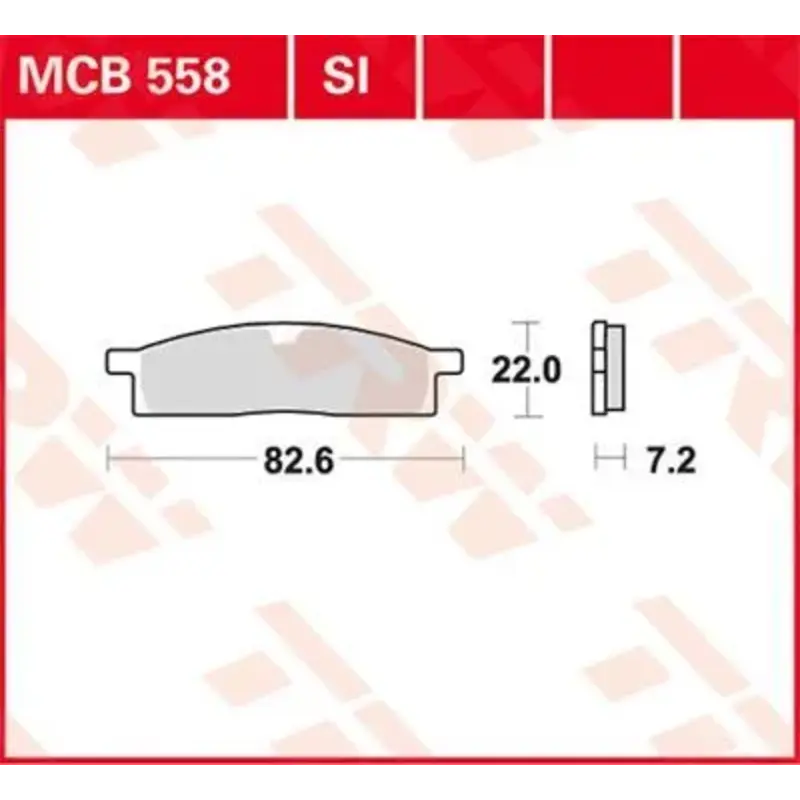 BRAKE PAD SI SINTER OFFROAD