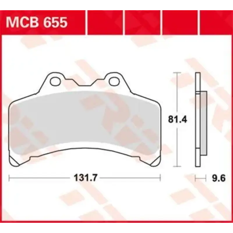 BRAKE PAD ALLROUND ORGANIC STANDARD