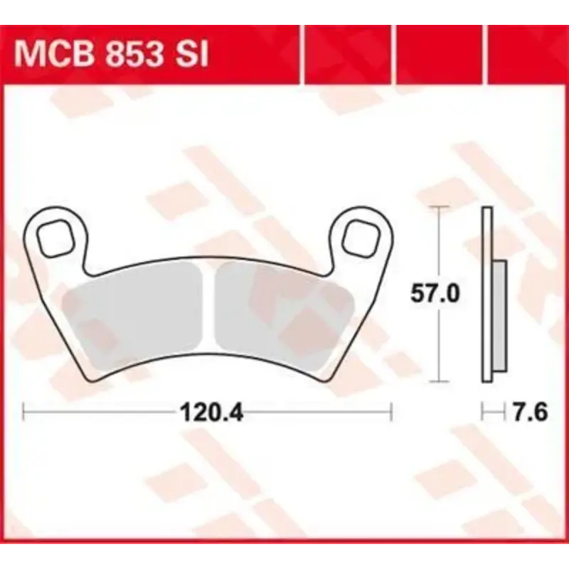 BRAKE PAD SI SINTER OFFROAD