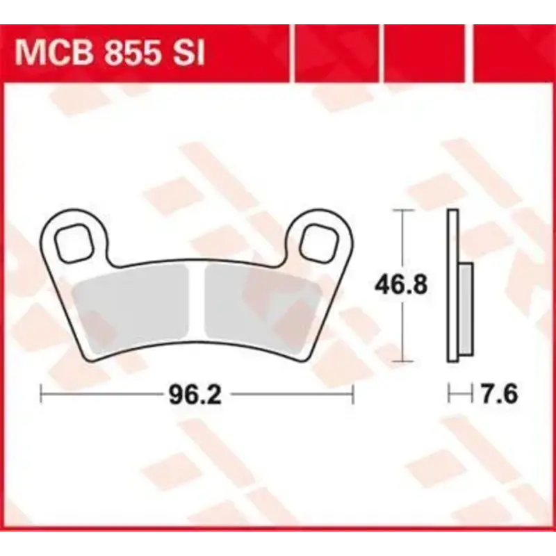BRAKE PAD SI SINTER OFFROAD
