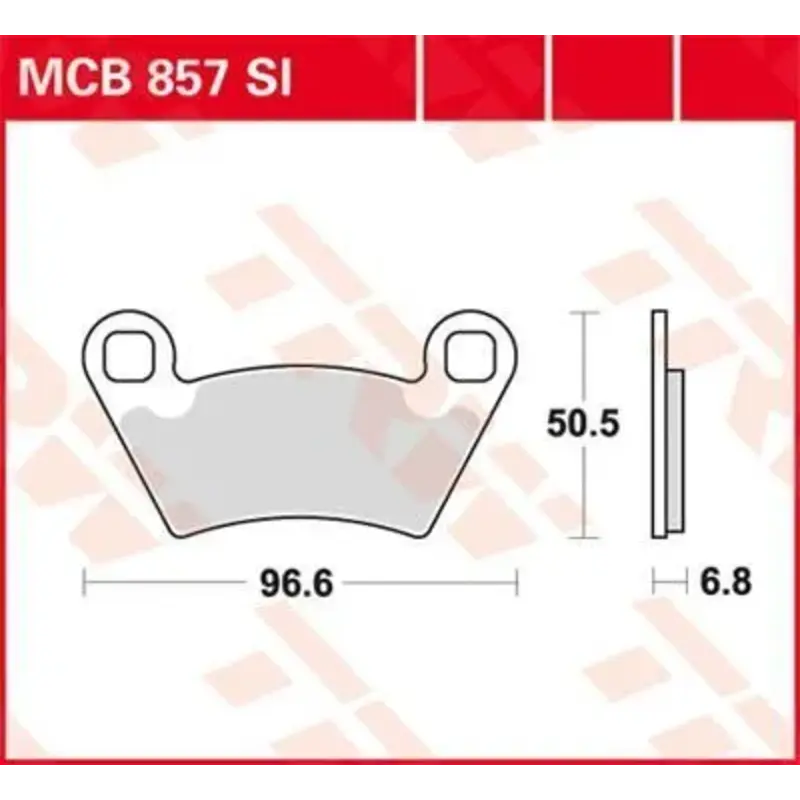 BRAKE PAD SI SINTER OFFROAD