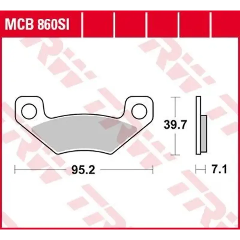 BRAKE PAD SI SINTER OFFROAD