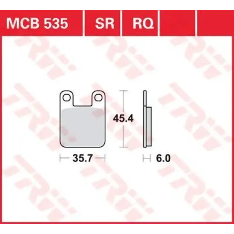BRAKE PAD ALLROUND ORGANIC STANDARD