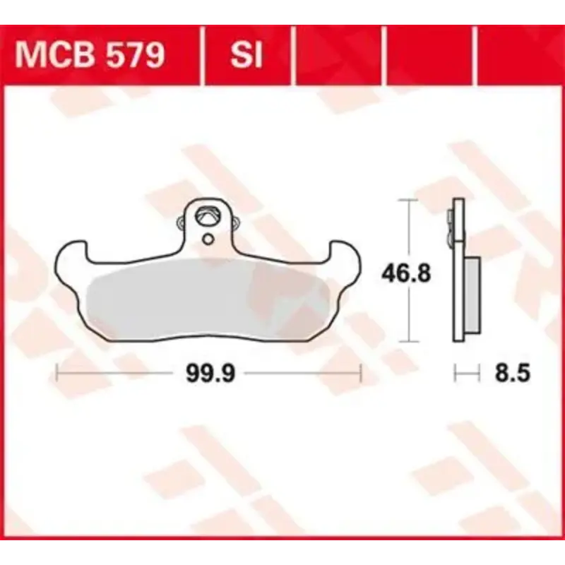 BRAKE PAD ALLROUND ORGANIC STANDARD