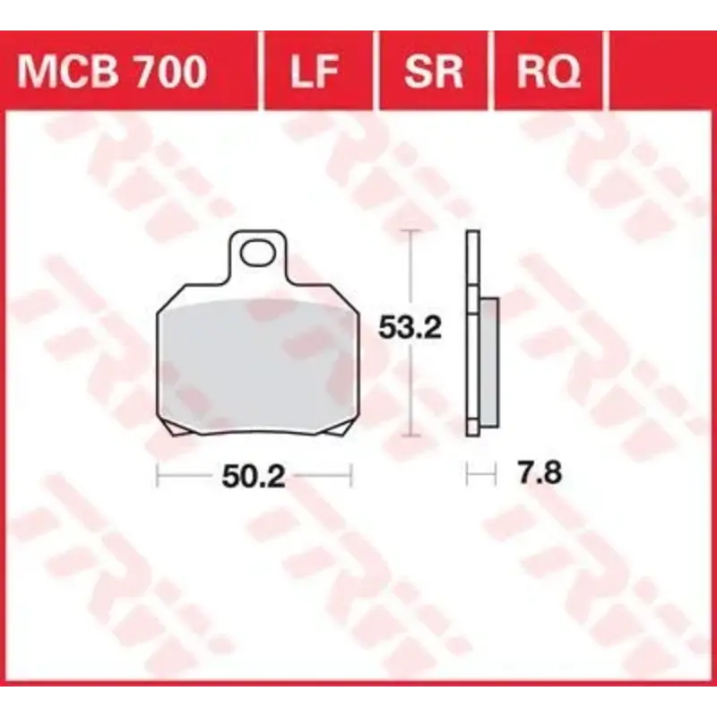BRAKE PAD ALLROUND ORGANIC STANDARD