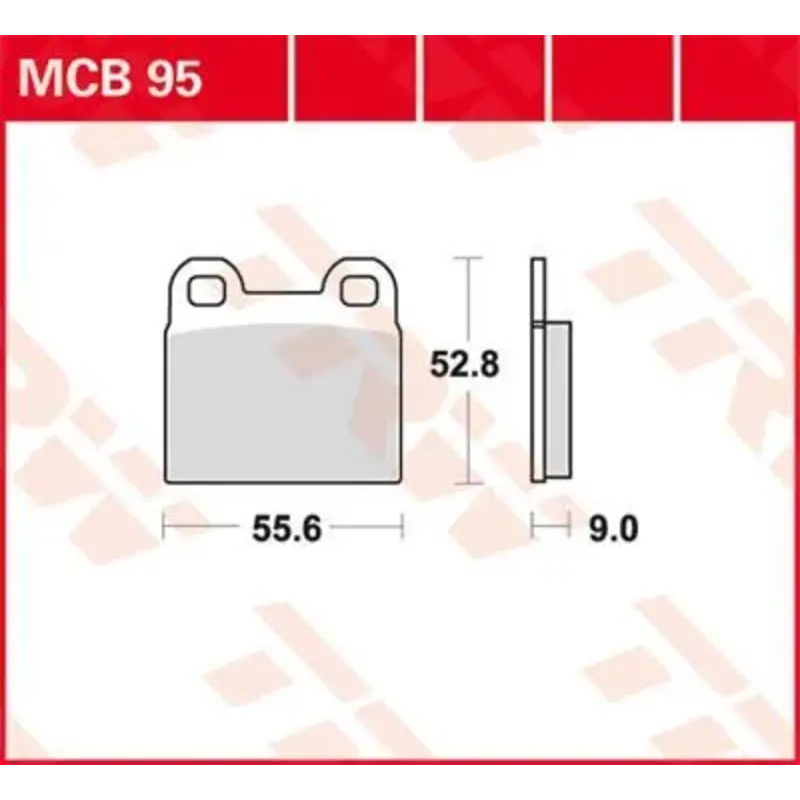 BRAKE PAD ALLROUND ORGANIC STANDARD