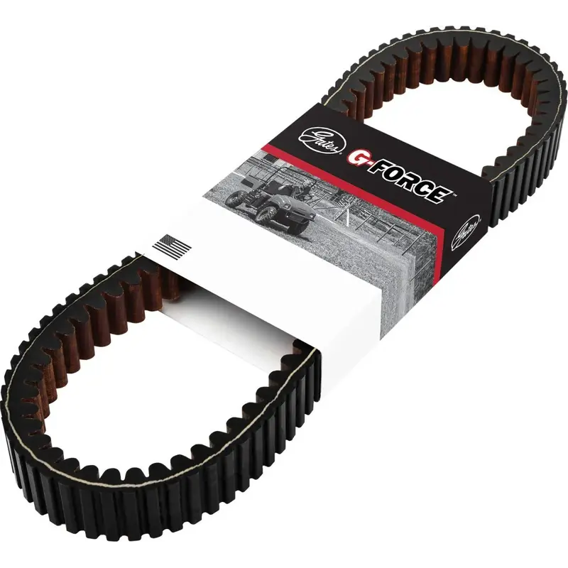 DRIVE BELT G-FORCE 1.28" X 42.63" PERFORMANCE REPLACEMENT CARBON CORD BLACK