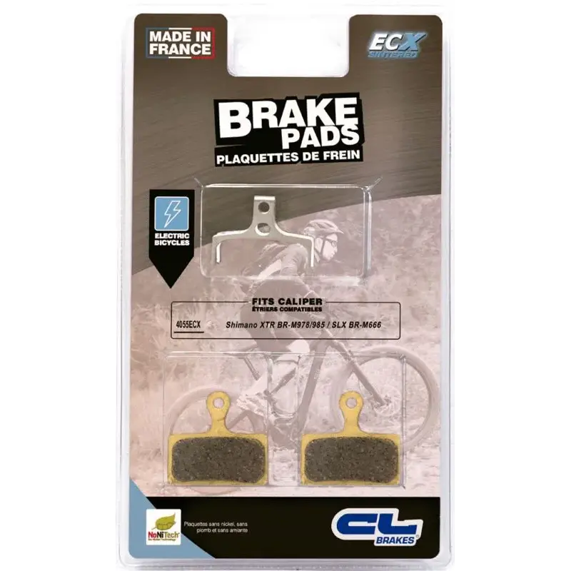 Plaquette de frein pour vélo électrique CL BRAKES ECX - métal fritté