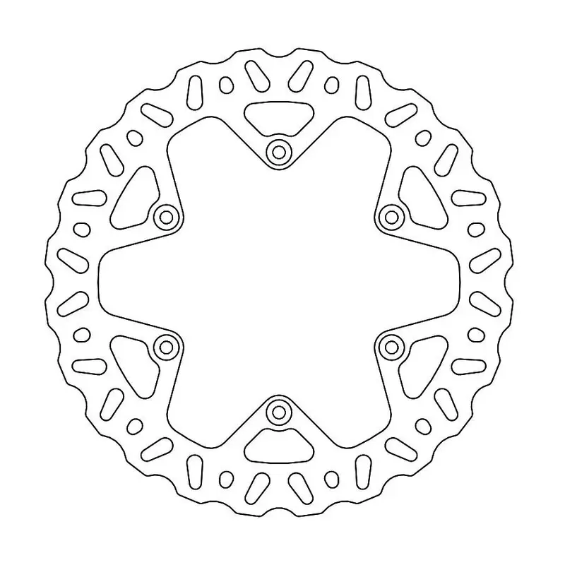 BRAKE ROTOR NITRO MX REAR