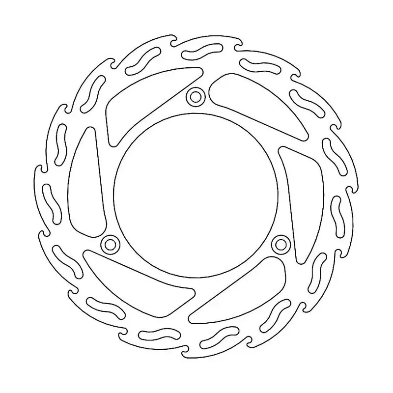 BRAKE ROTOR FLAME MX FRT