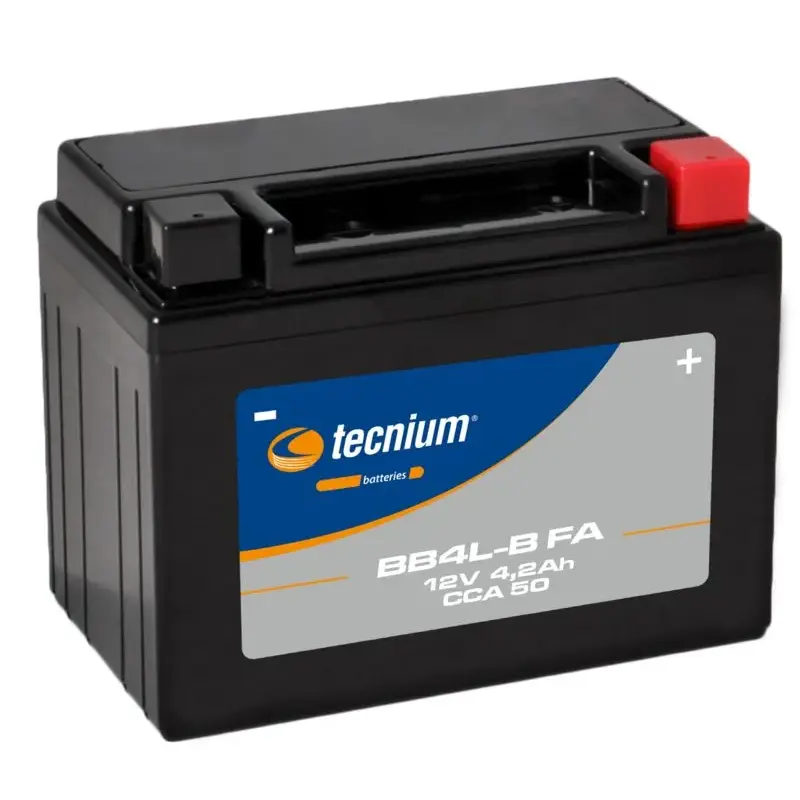 Batterie TECNIUM sans entretien activé usine - BB4L-B