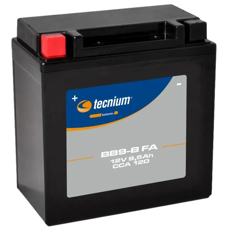 Batterie TECNIUM sans entretien activé usine - BB9-B