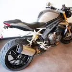 Support de plaque V PARTS - noir Triumph Speed Triple 1200