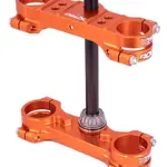 Té de fourche XTRIG Rocs Tech Offset 22 mm - orange KTM SX50