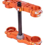 Té de fourche XTRIG Rocs Tech Offset 22 mm - orange KTM SX65