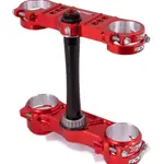 Té de fourche XTRIG Rocs Pro Offset 20-22 mm - rouge Gas Gas