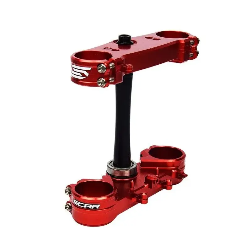 Té de fourche SCAR Offset 22mm - rouge