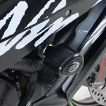 Tampons de protection R&amp;G RACING Aero - blanc Kawasaki ZX10-R/RR