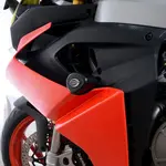 Tampons de protection R&amp;G RACING Aero - noir Aprilia RS660