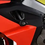 Tampons de protection R&amp;G RACING Aero - noir Aprilia RS660