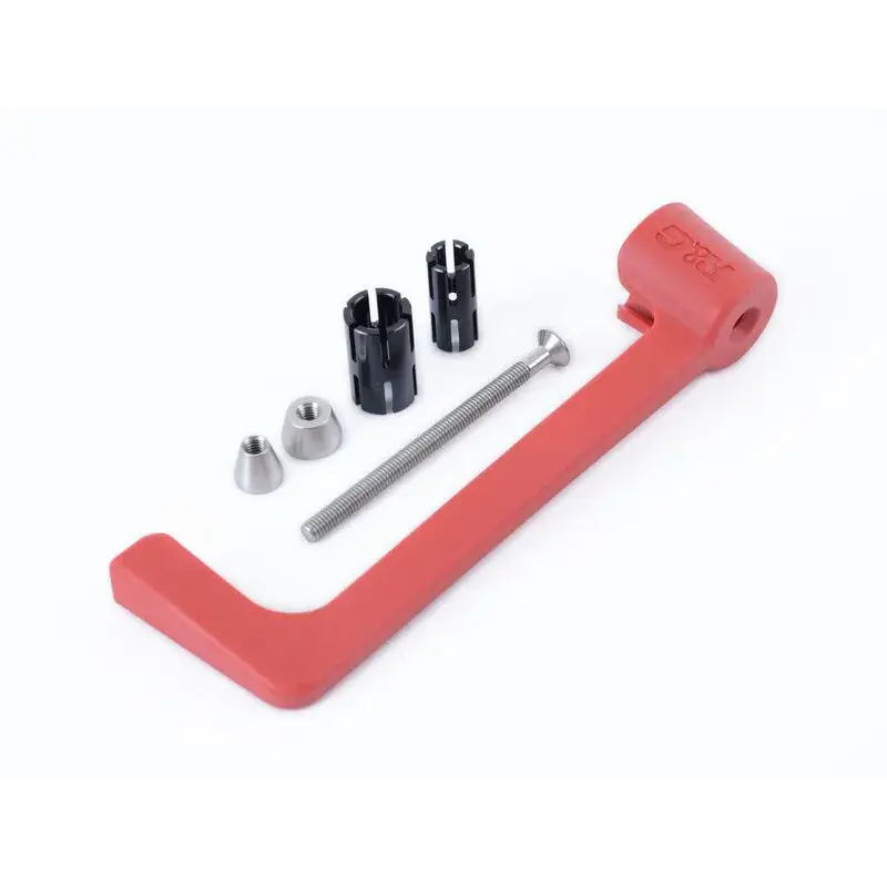 Protection de levier R&G RACING moulé - rouge Aprilia RS660