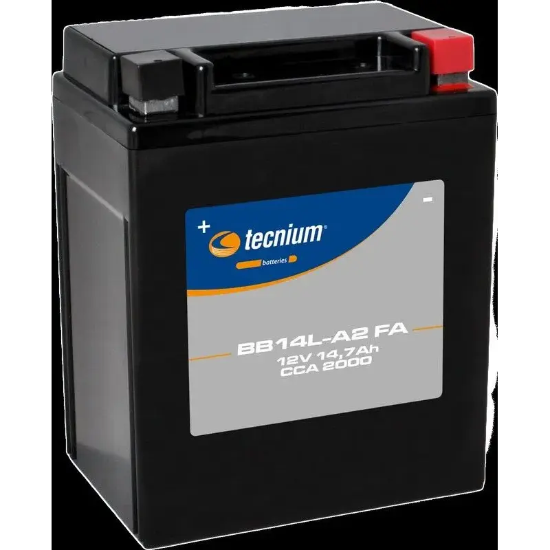 Batterie TECNIUM sans entretien activé usine - BB14L-A2