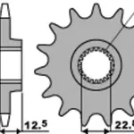 Pignon PBR acier standard 2180 - 520