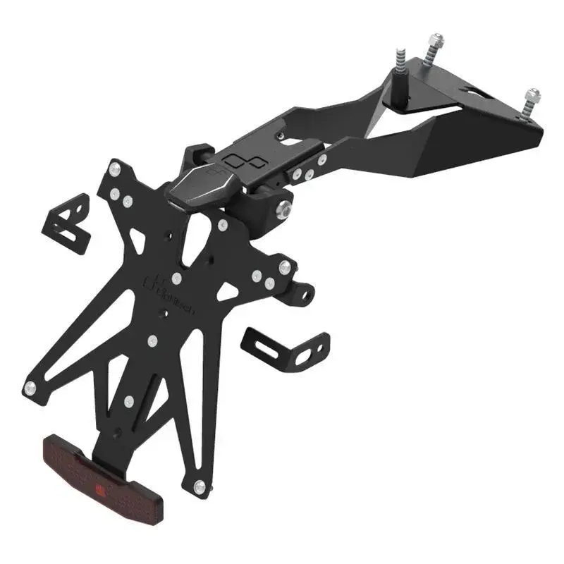 Kit support de plaque LIGHTECH noir Aprilia
