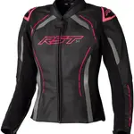 Veste femme RST S1 CE cuir - rose fluo taille 8