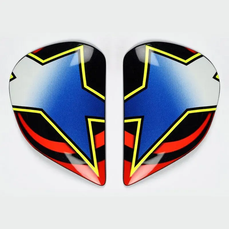 Platine écran ARAI SAJ Edwards Blue/Red