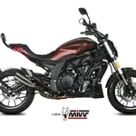 Silencieux MIVV Double Gun titane - Benelli 502C