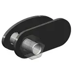 Cache-orifice V PARTS 2 pièces