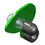 Cache-orifice V PARTS 2 pièces