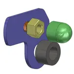 Cache-orifice V PARTS 2 pièces Indian FTR 1200