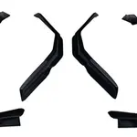 Kit d&#039;extension d&#039;ailes DIRECTION 2 noir - Suzuki Kingquad 500/750