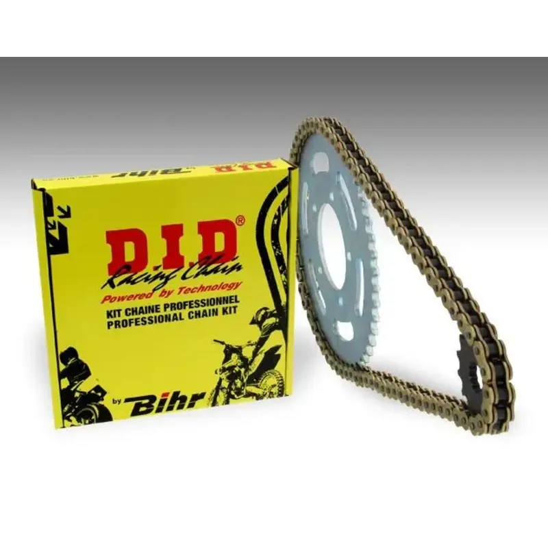 Kit chaîne DID/PBR 428NZ SDH 14/42 renforcé - couronne standard