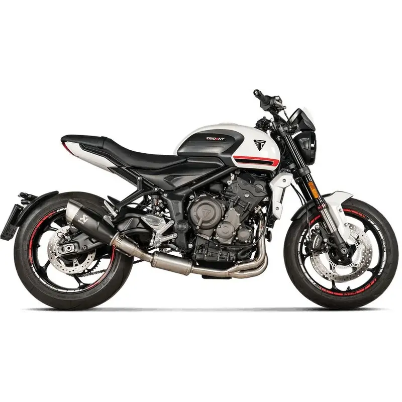 EXHAUST SS/TI TRIDENT