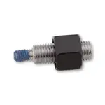 Adaptateur miroir HIGHSIDER M10 x 1,25 mm M6, noir