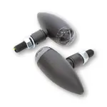 Indicateurs LED HIGHSIDER Micro-Bullet, noir et blanc