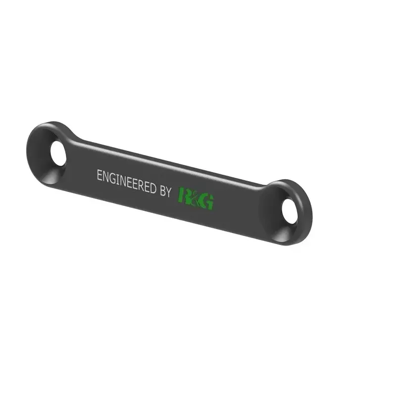 Cache orifice repose-pieds gauche R&G RACING - vert Kawasaki ZH2