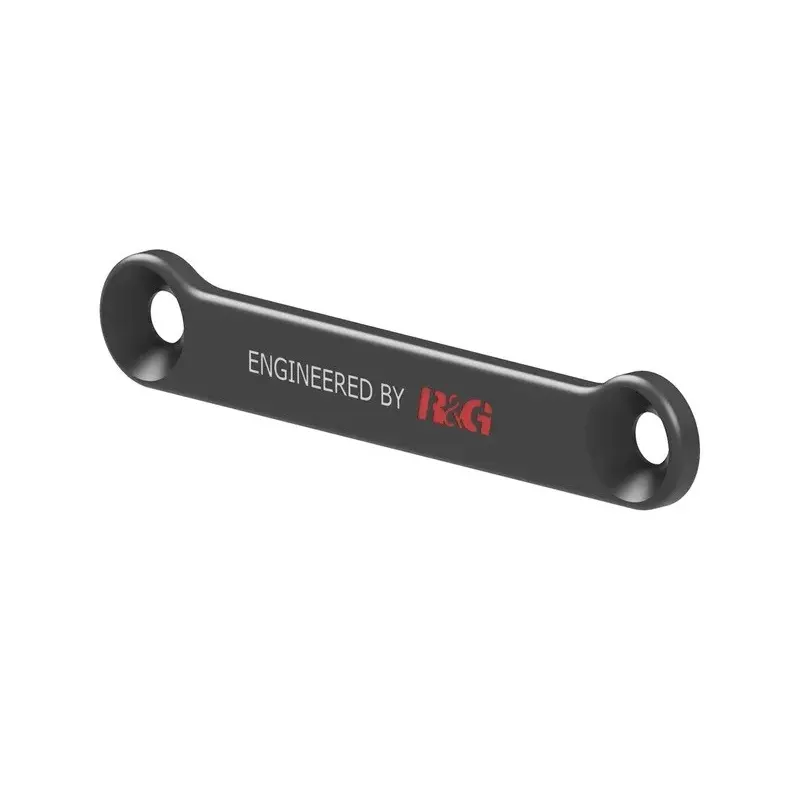 Cache orifice repose-pieds gauche R&G RACING - rouge Kawasaki ZH2