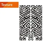 Kit protection adhésive pour protection de fourche vélo ALGIS Texture - noir