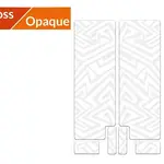 Kit protection adhésive pour protection de fourche vélo ALGIS Gloss - blanc