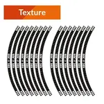 Stickers ALGIS motifs flèches - noir